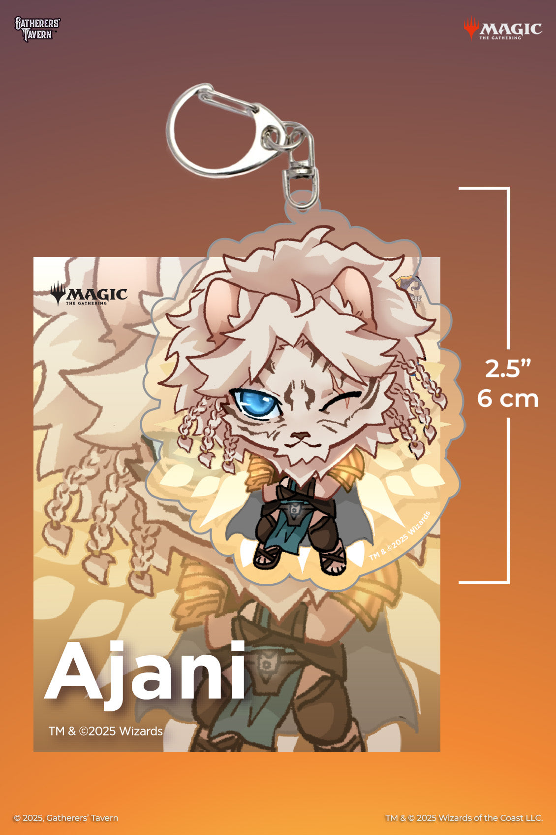 Planeswalkers Keychains