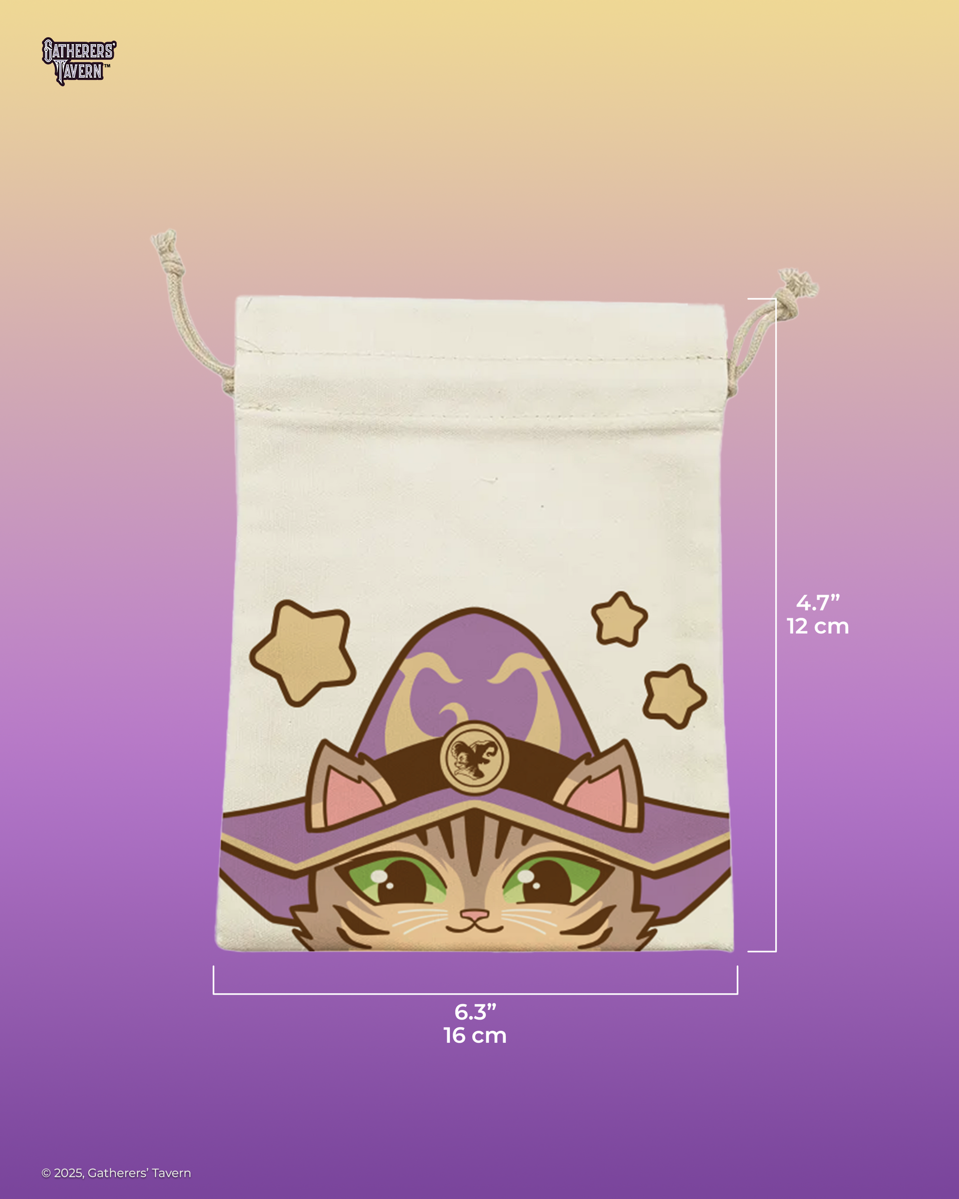 Cinnamon Colored Dice Pouch