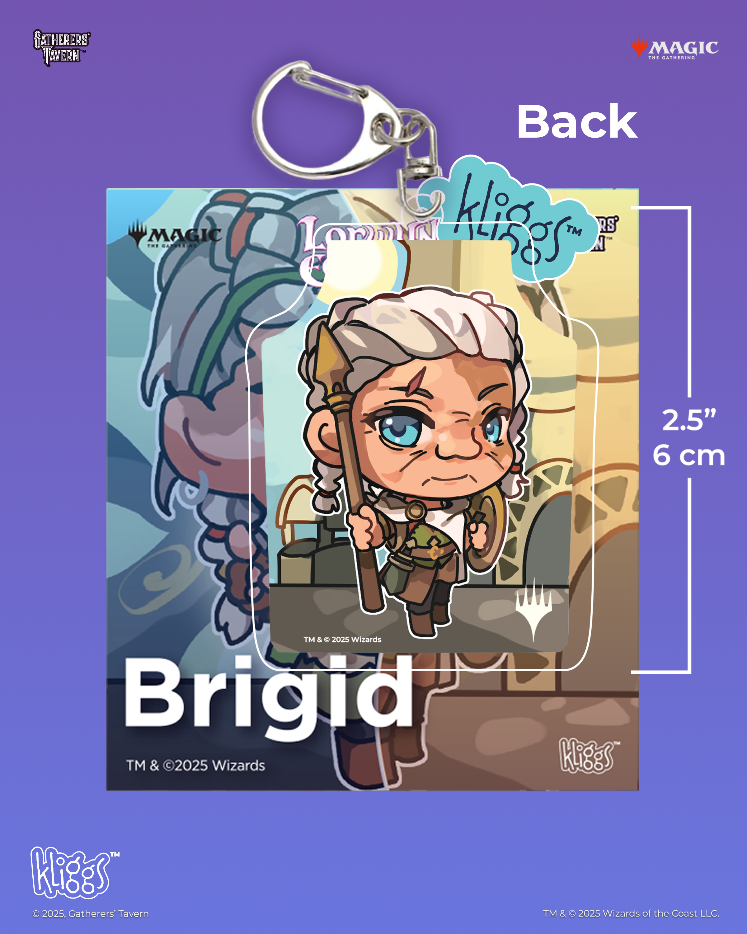Brigid Lorwyn Eclipsed Kliggs Double-Sided Keychain – Gatherers