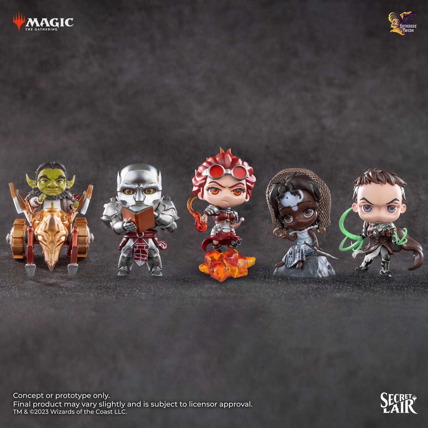 Set of 5 Secret Lair Li'l'est Walkers Mystery Boxes