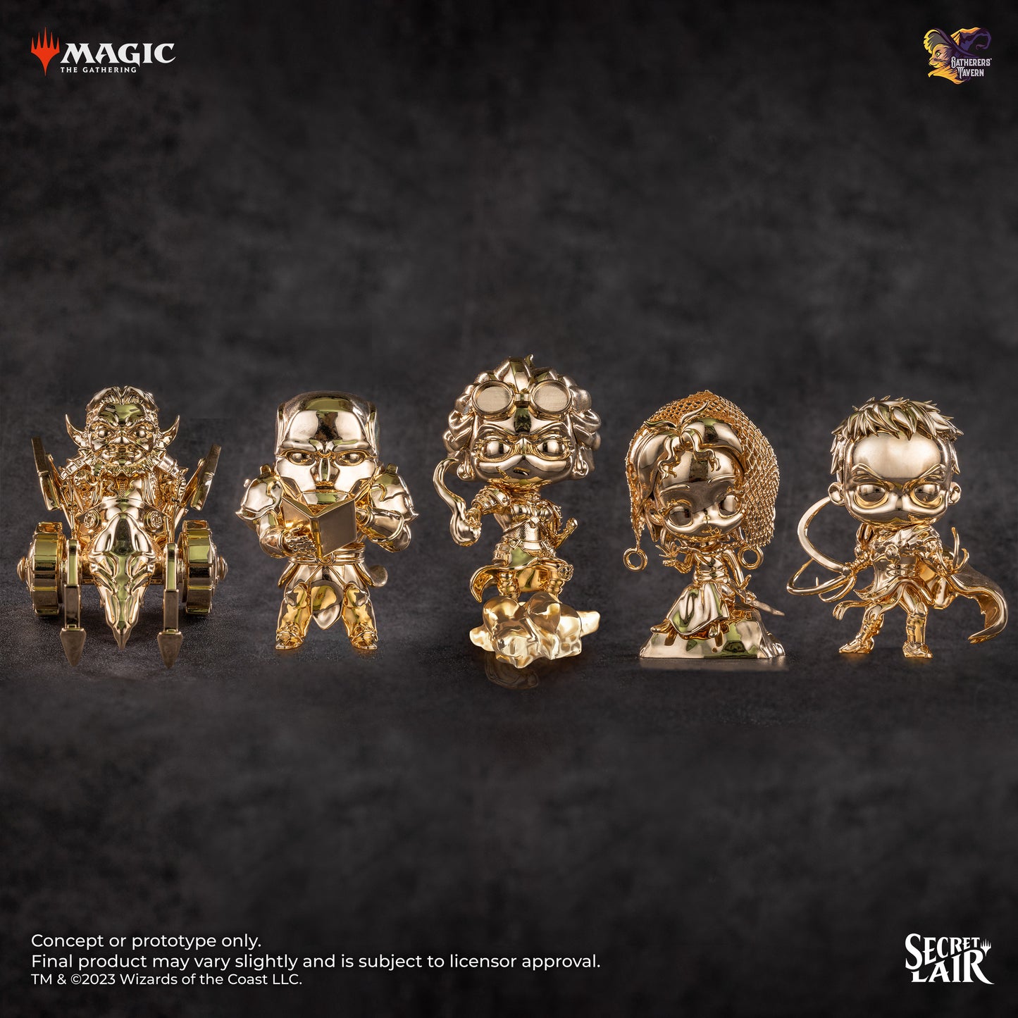 Set of 5 Secret Lair Li'l'est Walkers Mystery Boxes