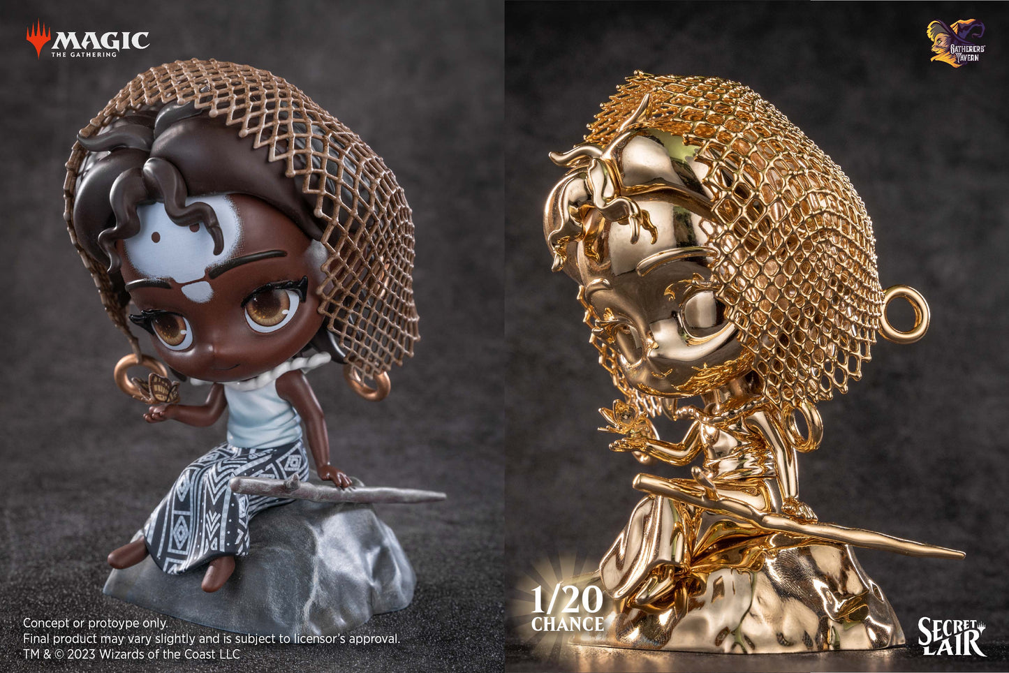 Set of 5 Secret Lair Li'l'est Walkers Mystery Boxes