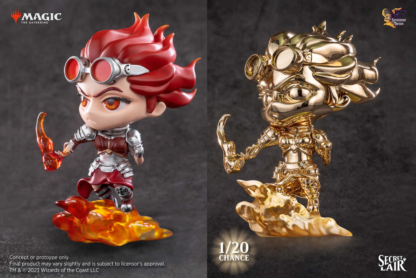 Set of 5 Secret Lair Li'l'est Walkers Mystery Boxes