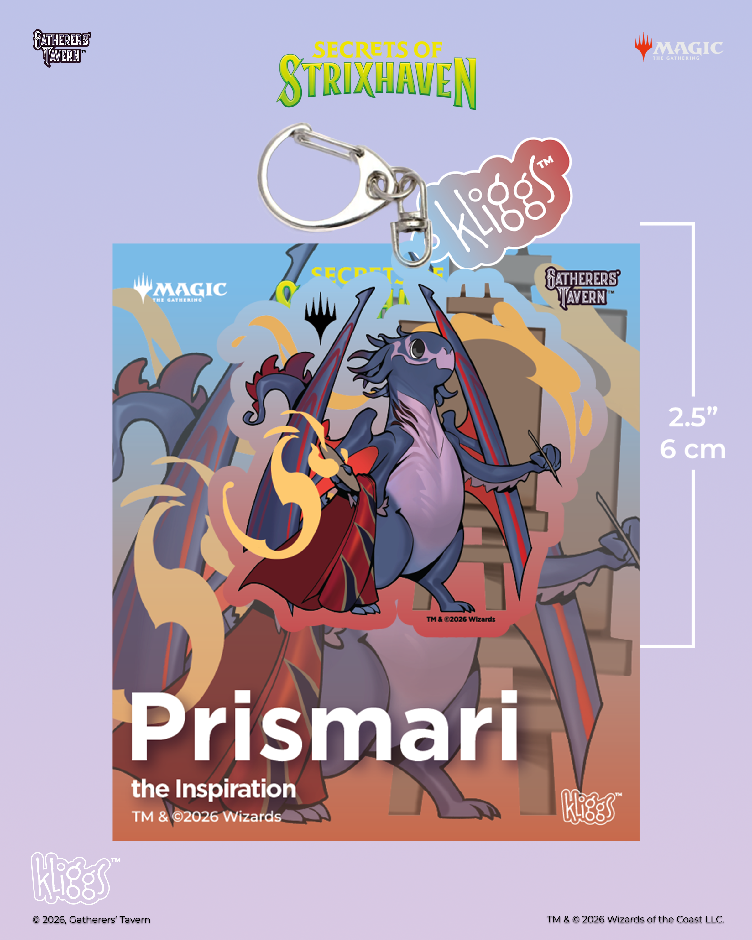 Prismari Secrets of Strixhaven Kliggs Keychain – Gatherers' Tavern