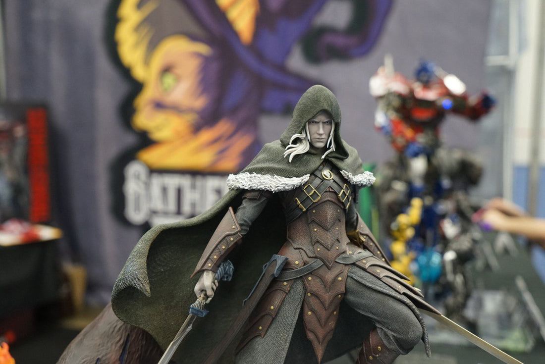 Gen Con 2023: The Spectacular Unveiling of the World's First 1:4 Scale Drizzt Do'Urden Statue