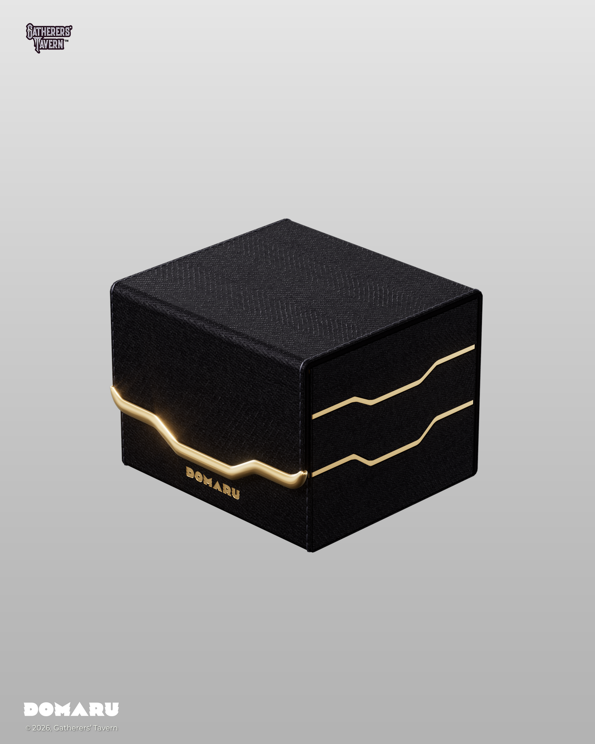 DOMARU Armory Collection Horizon 100+ Sideloading Box - Obsidian