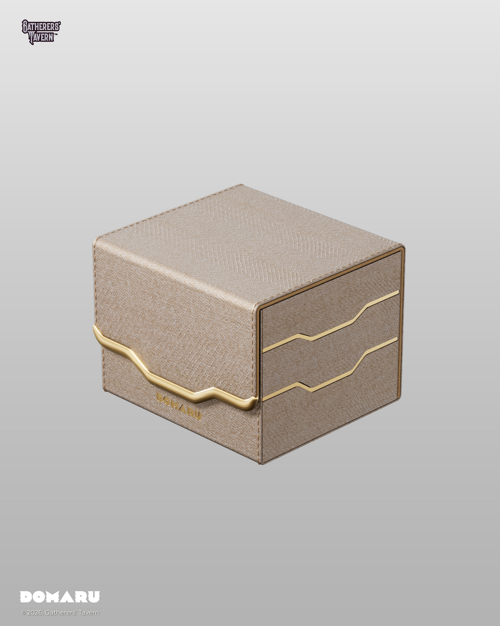 DOMARU Armory Collection Horizon 100+ Sideloading Box - Alabaster