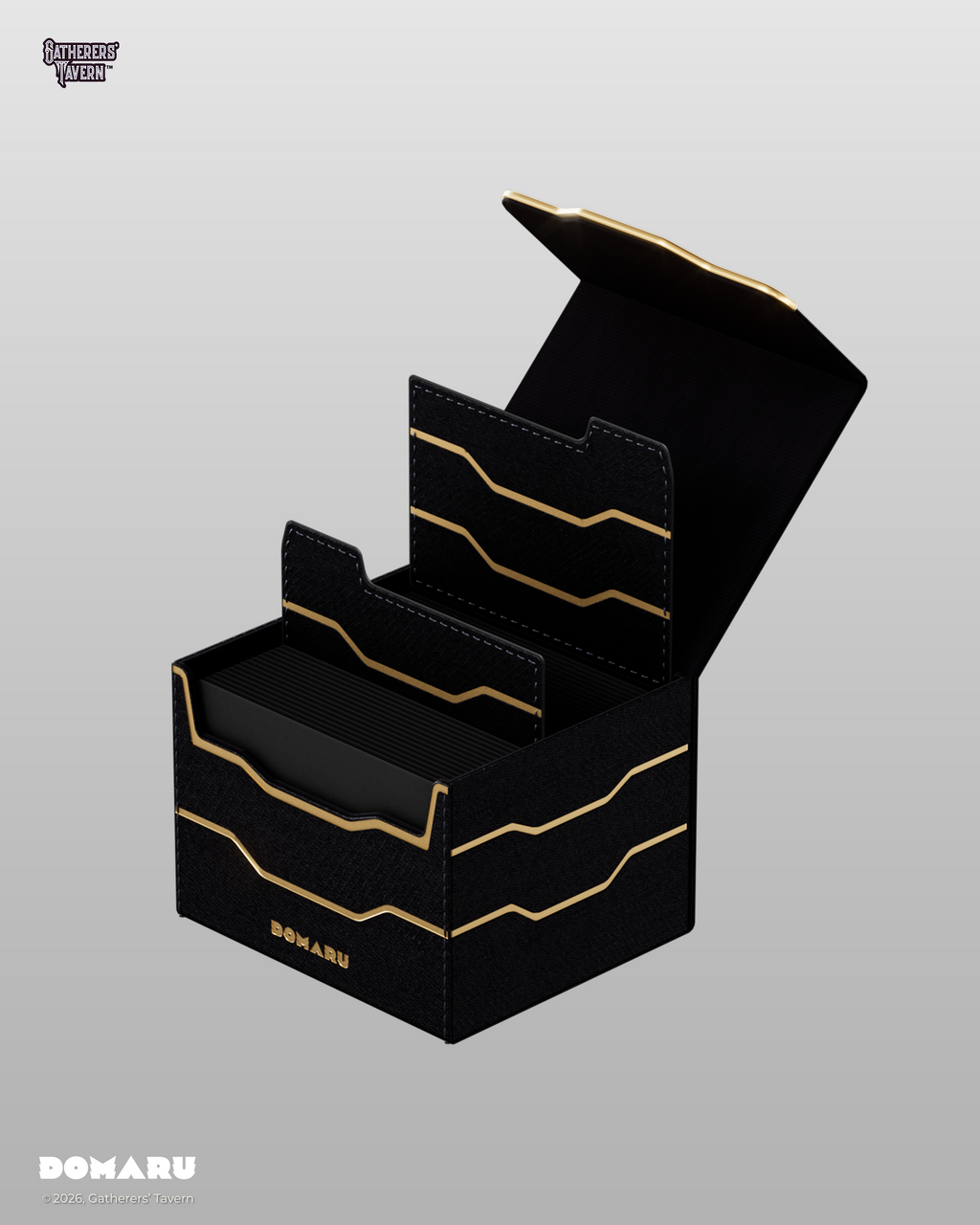 DOMARU Armory Collection Horizon 100+ Sideloading Box - Obsidian