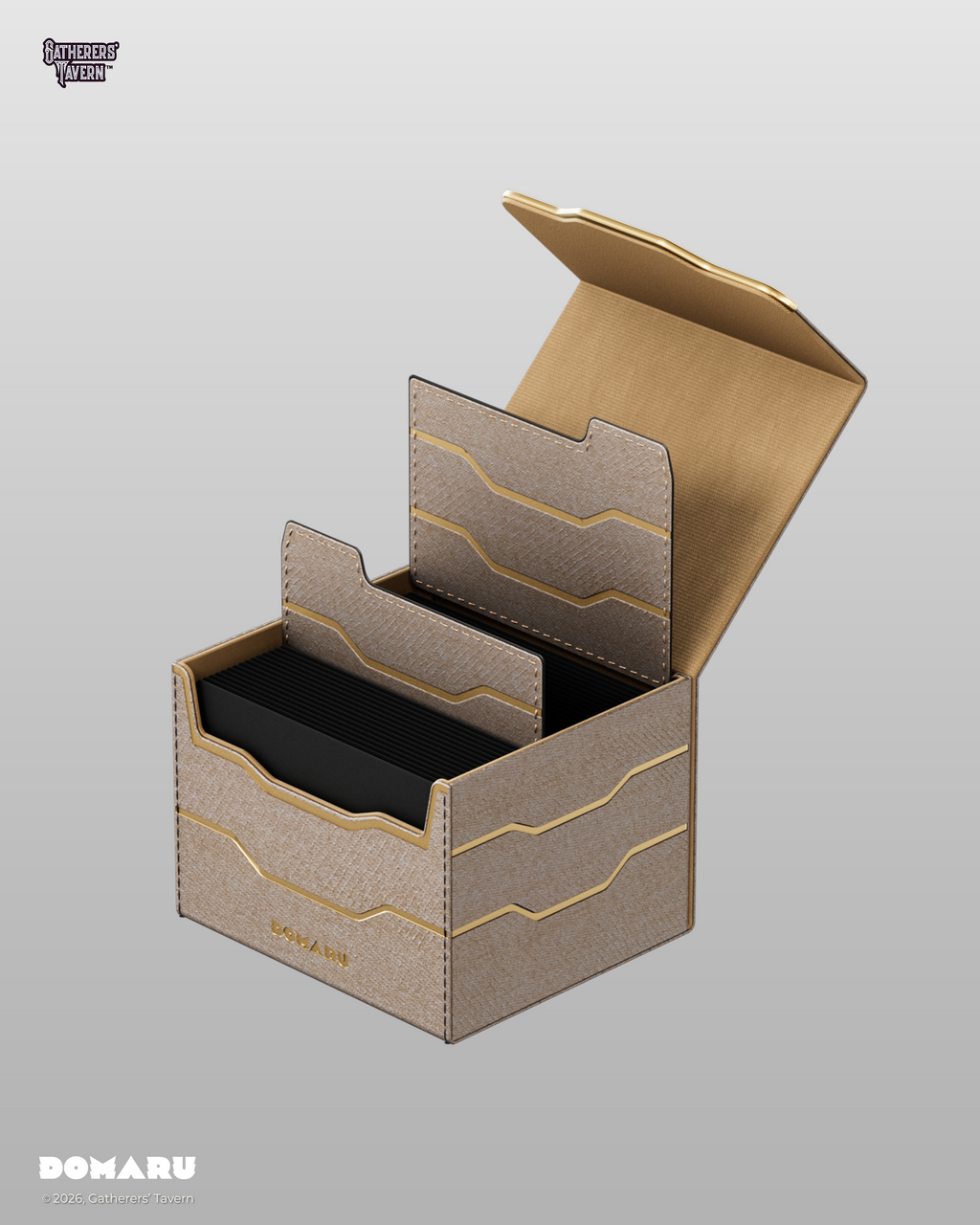 DOMARU Armory Collection Horizon 100+ Sideloading Box - Alabaster