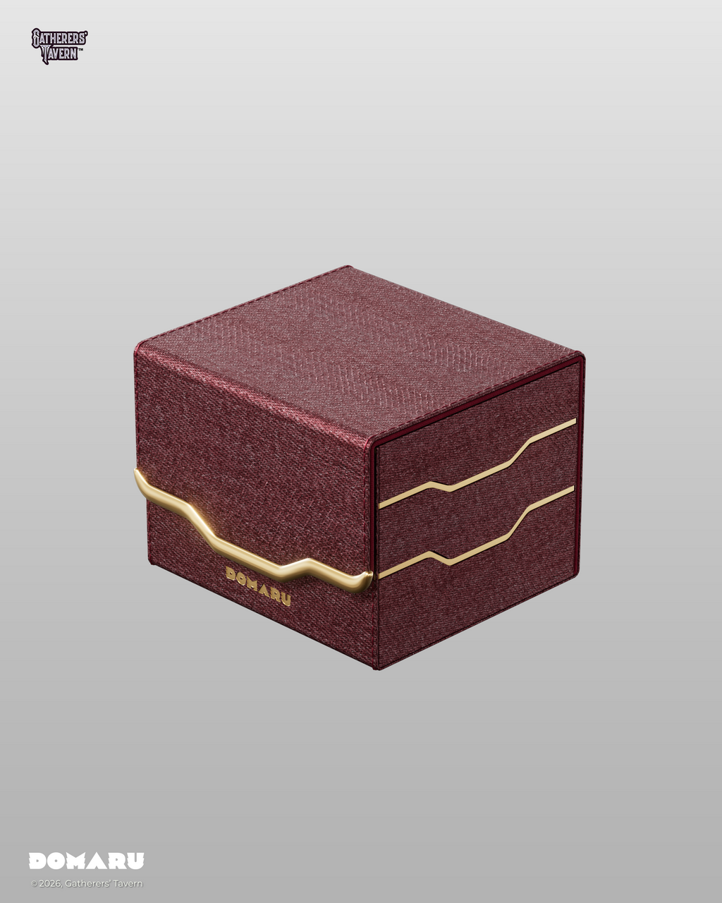 DOMARU Armory Collection Horizon 100+ Sideloading Box - Carnelian