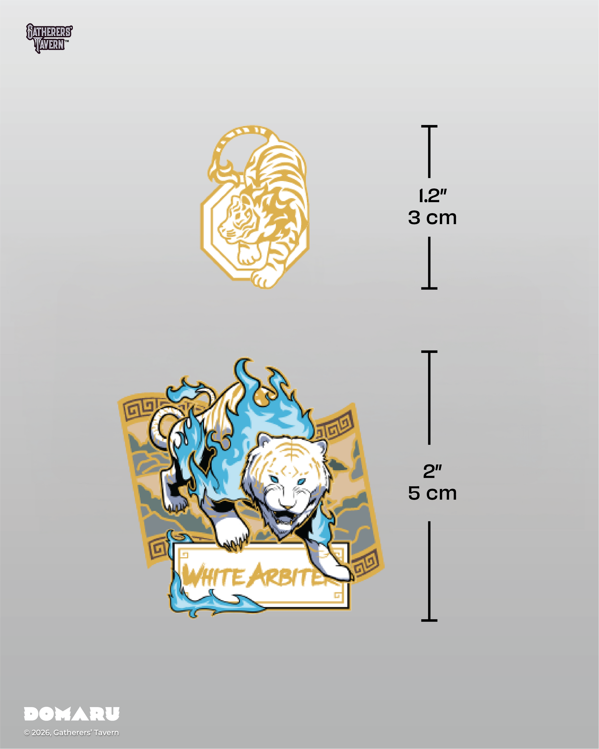 12-Pocket White Arbiter - DOMARU Deco Pin Binder Sacred Beasts