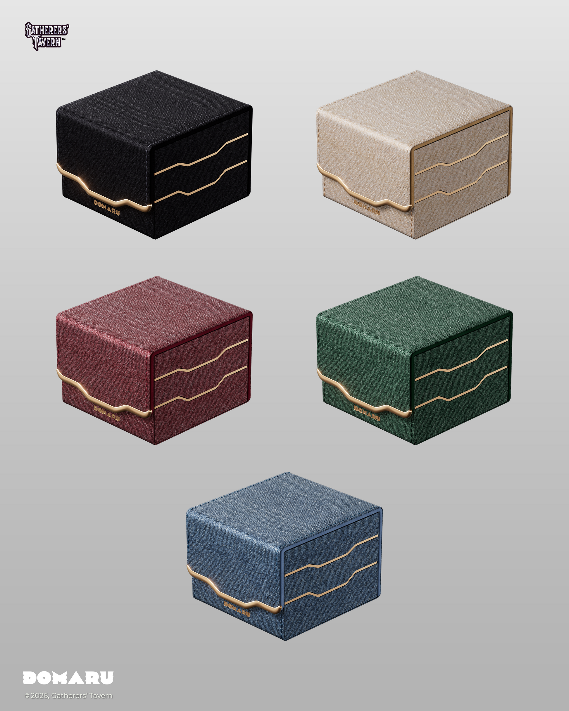 DOMARU Armory Collection Horizon 133+ Sideloading Box - Lazulite