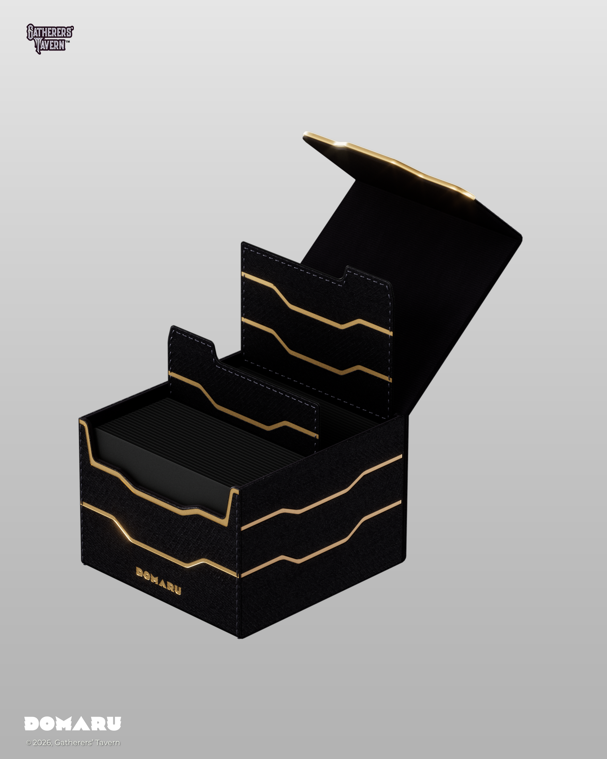 DOMARU Armory Collection Horizon 133+ Sideloading Box - Obsidian