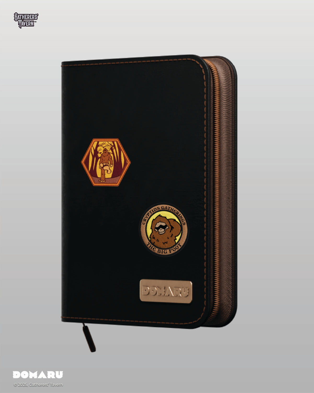 Dusky Ochre - DOMARU Deco Patch Binder Cryptids Collection