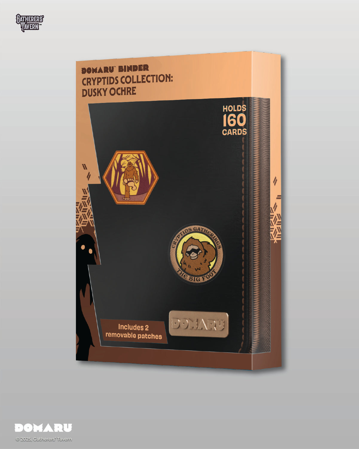 Dusky Ochre - DOMARU Deco Patch Binder Cryptids Collection