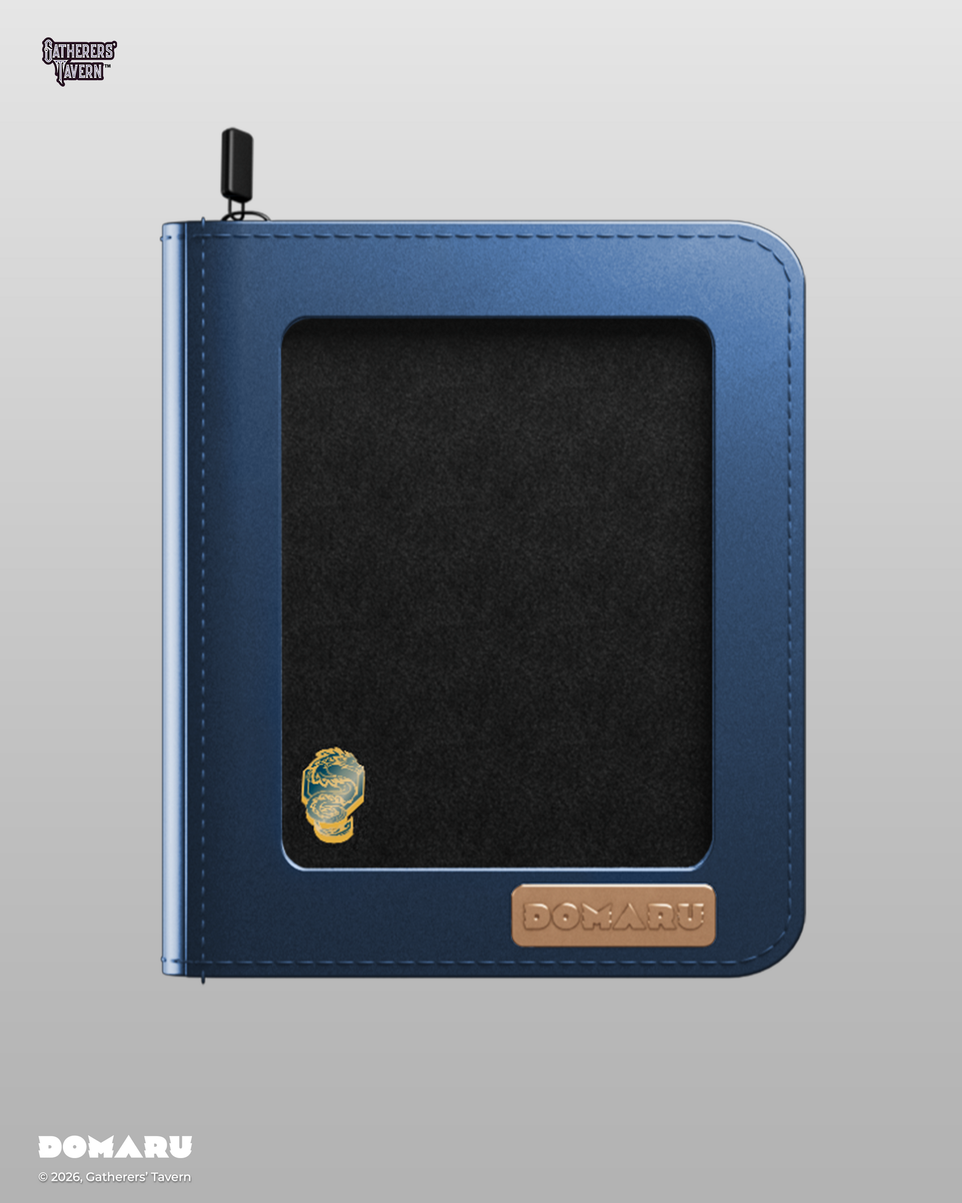 4-Pocket Azure Sovereign - DOMARU Deco Pin Binder Sacred Beasts