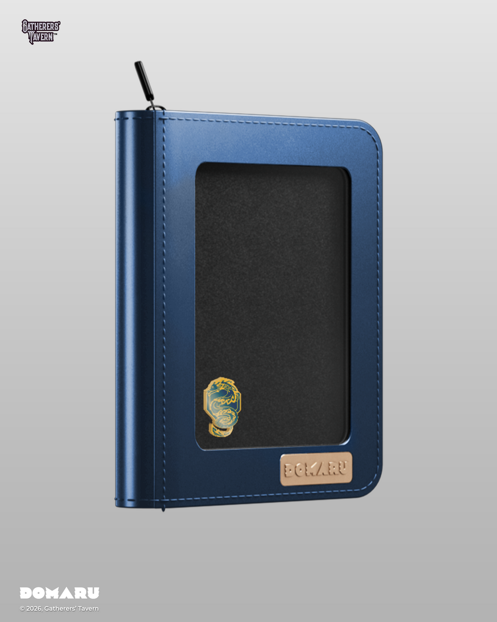 4-Pocket Azure Sovereign - DOMARU Deco Pin Binder Sacred Beasts