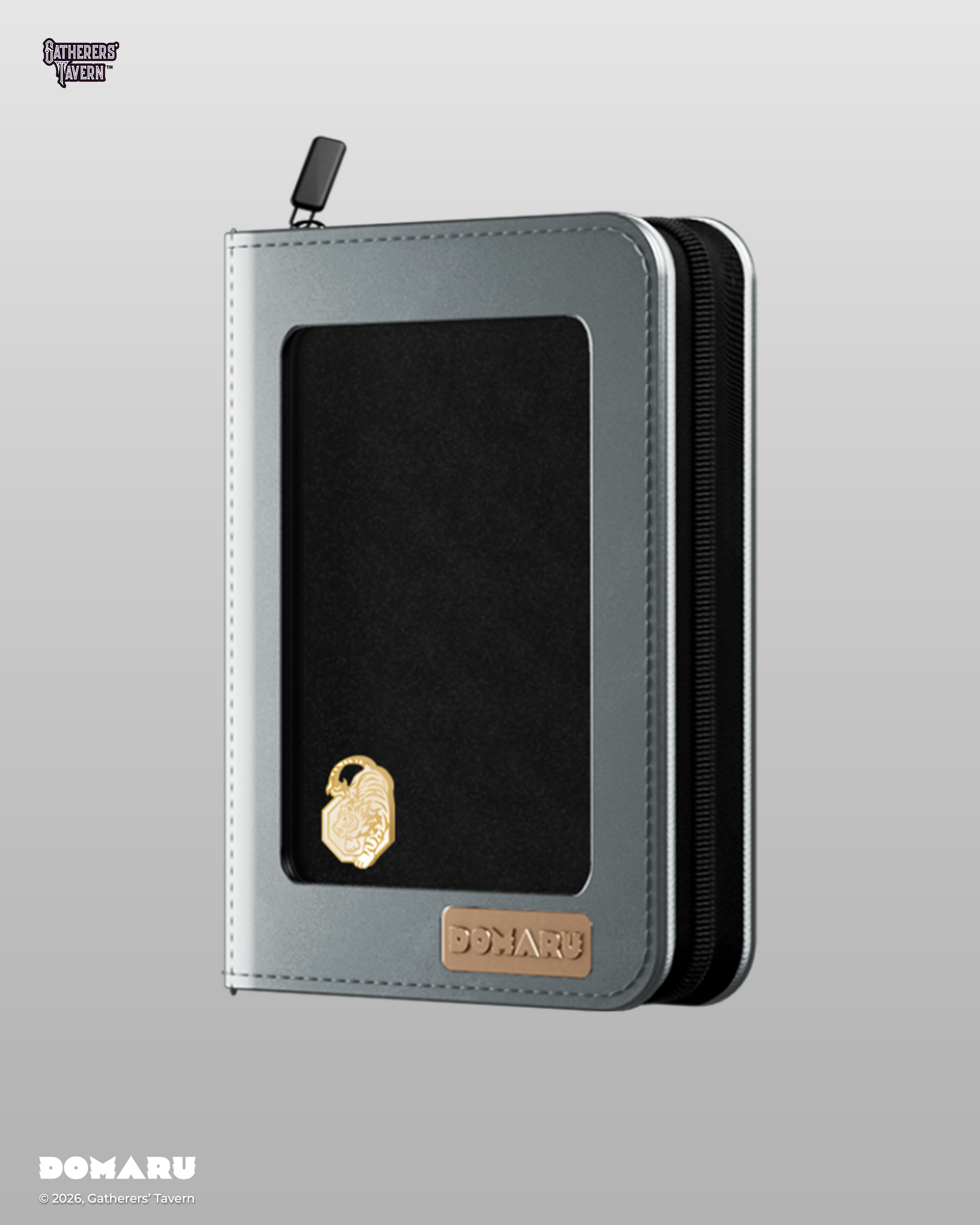 4-Pocket White Arbiter - DOMARU Deco Pin Binder Sacred Beasts
