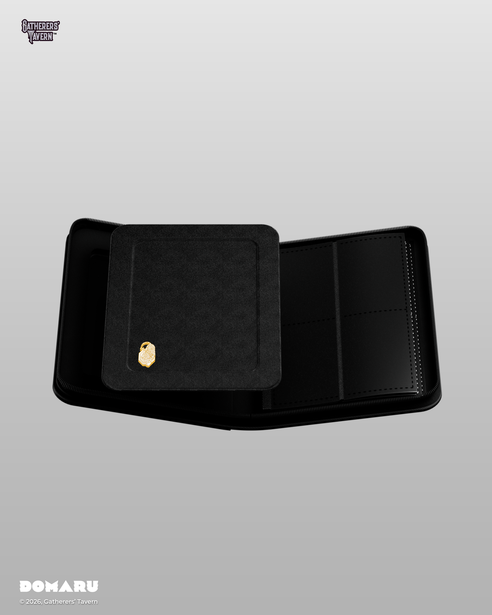 4-Pocket White Arbiter - DOMARU Deco Pin Binder Sacred Beasts
