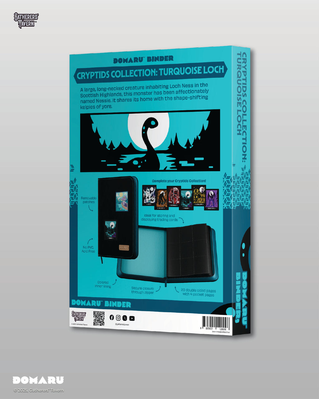 Turquoise Loch - DOMARU Patch Binder Cryptids Collection