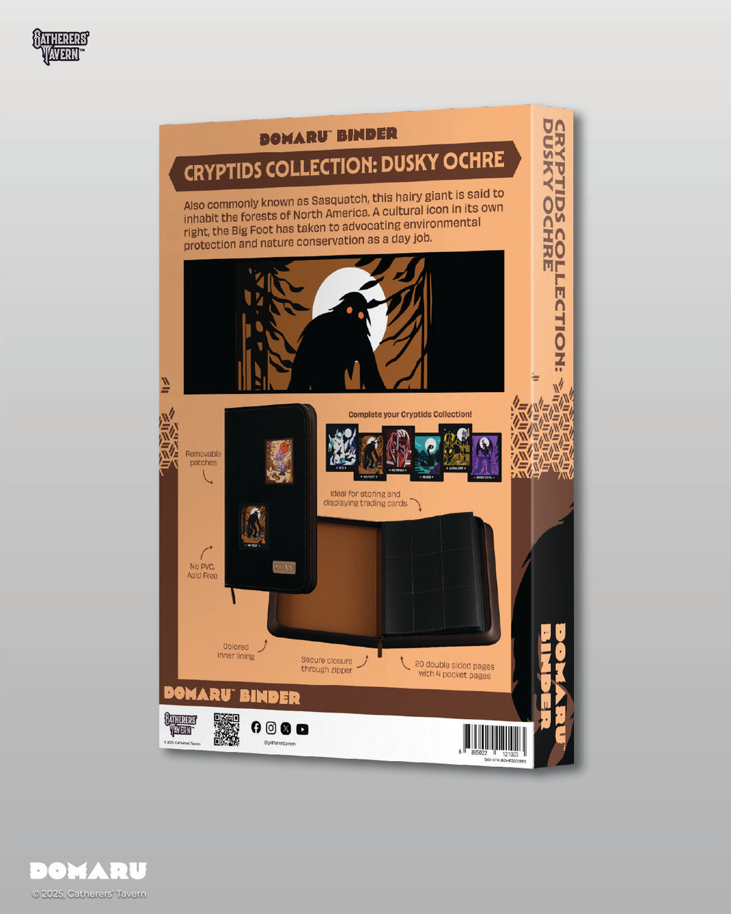 Dusky Ochre - DOMARU Patch Binder Cryptids Collection