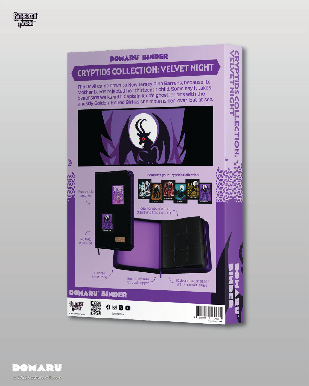 Velvet Night - DOMARU Patch Binder Cryptids Collection