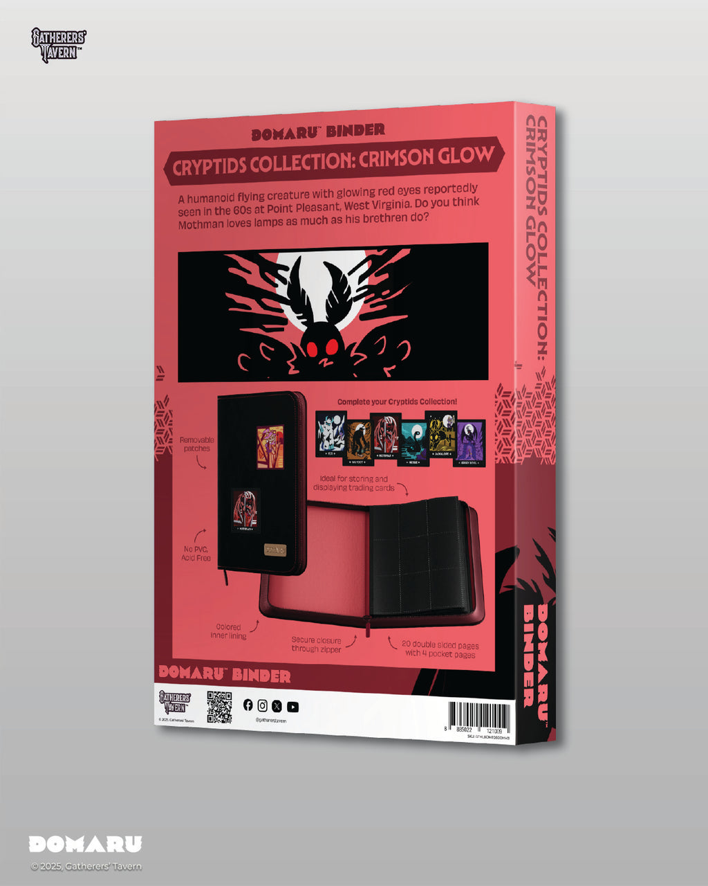 Crimson Glow - DOMARU Patch Binder Cryptids Collection