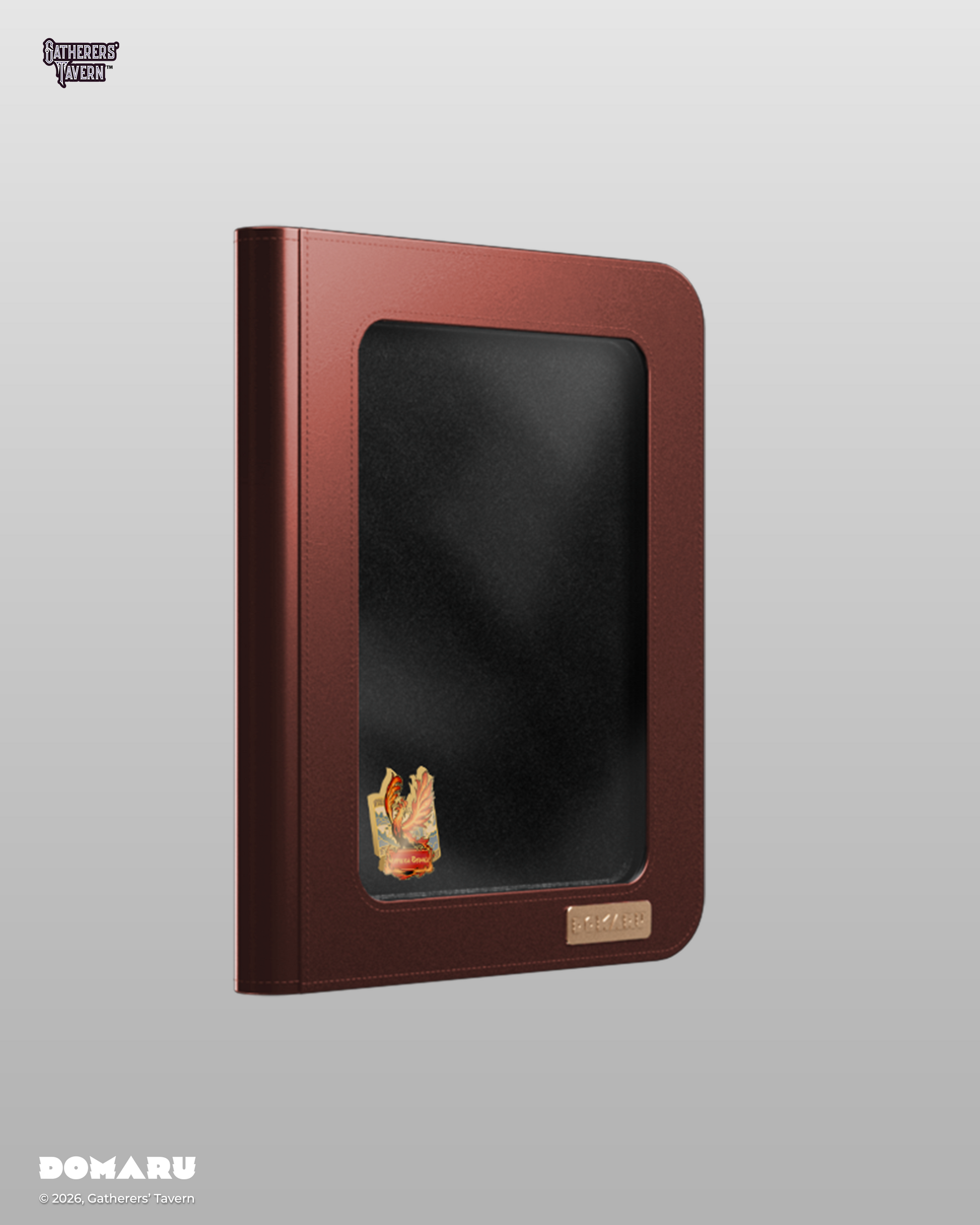 9-Pocket Vermilion Radiance - DOMARU Deco Pin Binder Sacred Beasts