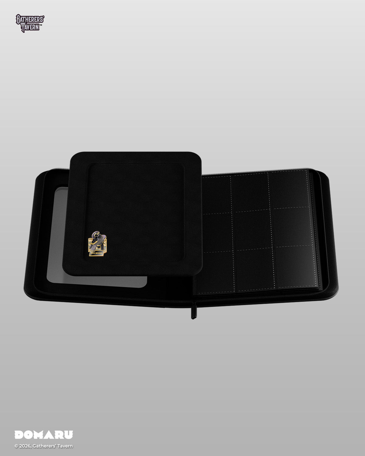9-Pocket Dark Warrior - DOMARU Deco Pin Binder Sacred Beasts