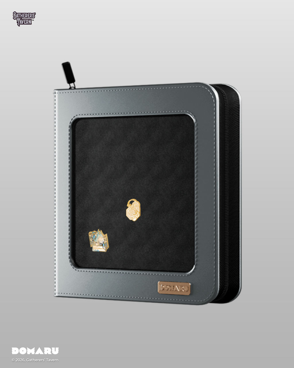 12-Pocket White Arbiter - DOMARU Deco Pin Binder Sacred Beasts