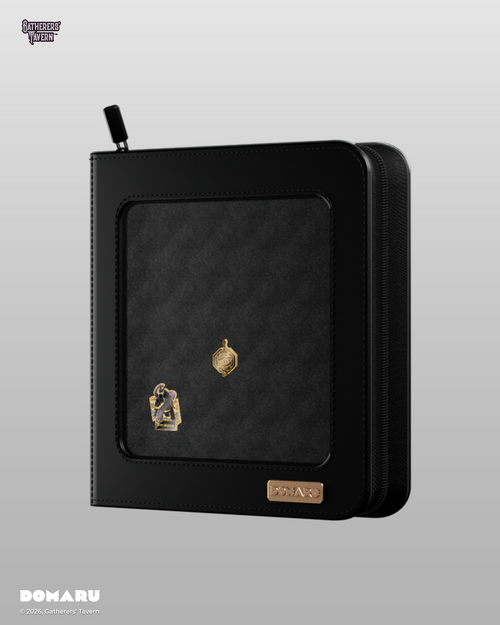 12-Pocket Dark Warrior - DOMARU Deco Pin Binder Sacred Beasts