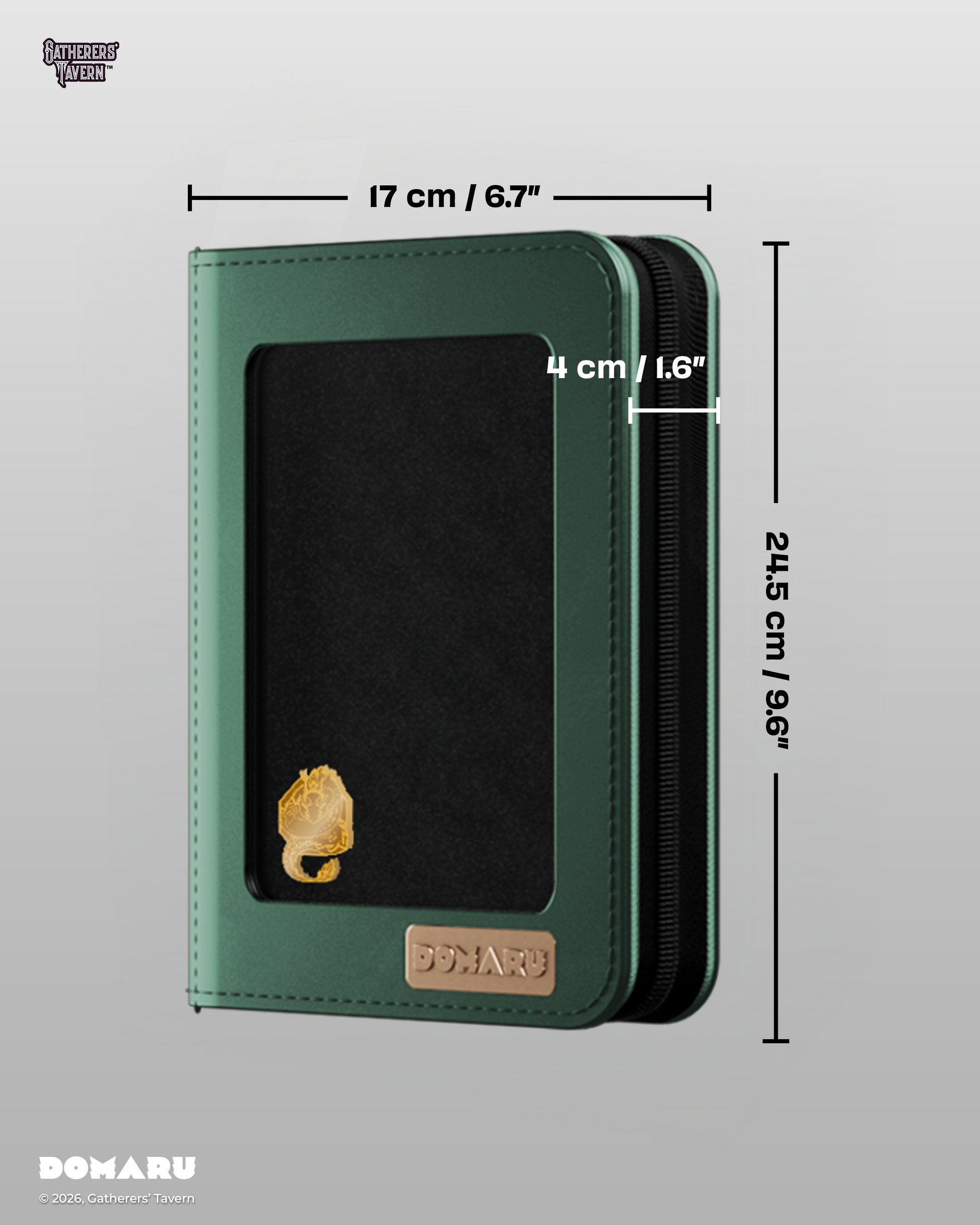 4-Pocket Sage Herald - DOMARU Deco Pin Binder Sacred Beasts