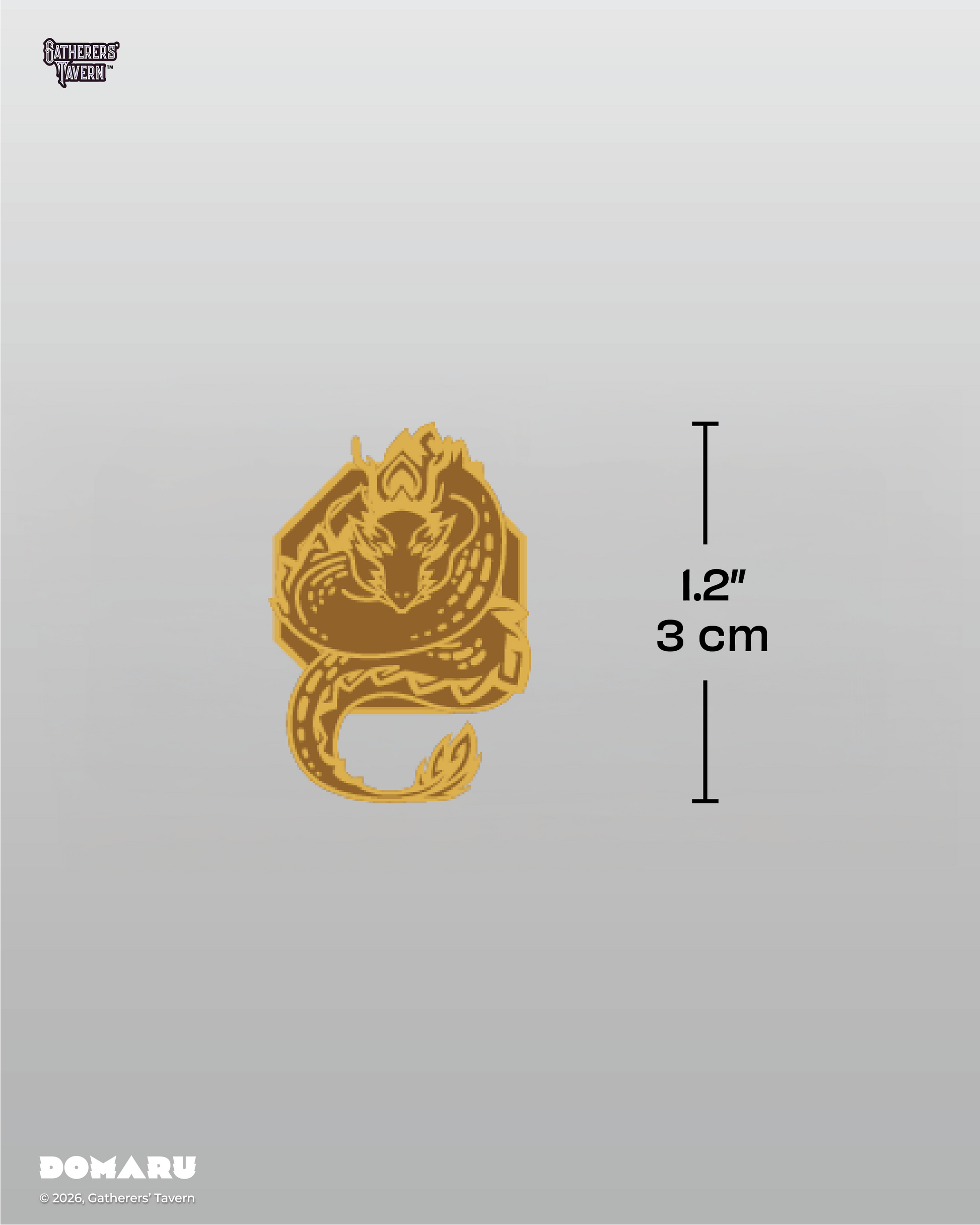 4-Pocket Sage Herald - DOMARU Deco Pin Binder Sacred Beasts
