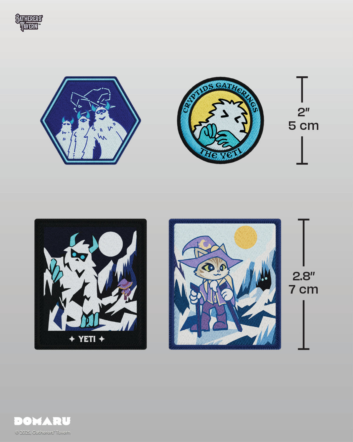 Cryptid Mist Ripper Mountain Mist - DOMARU Deco Patch Binder Cryptids Collection ...