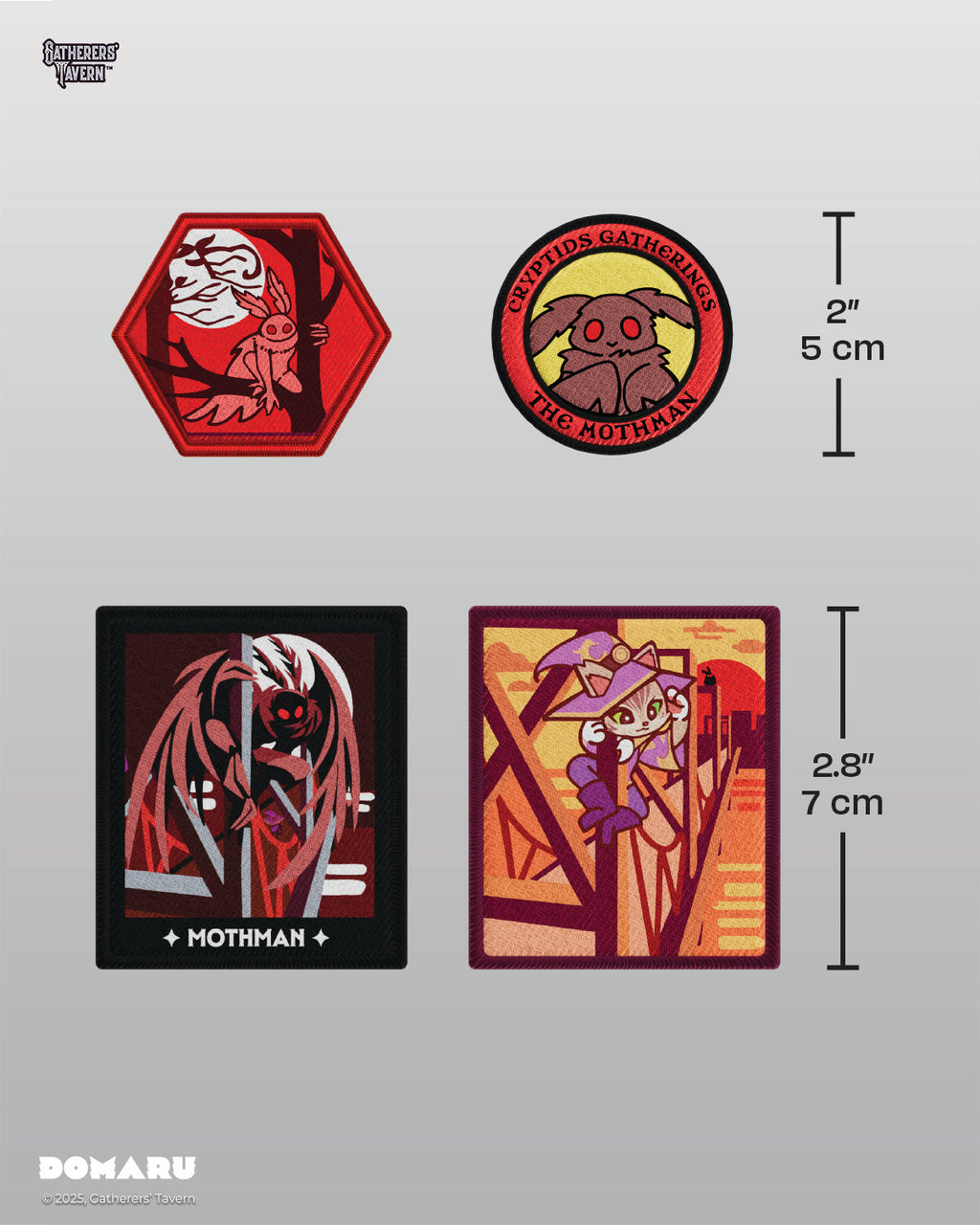 Crimson Glow - DOMARU Patch Binder Cryptids Collection