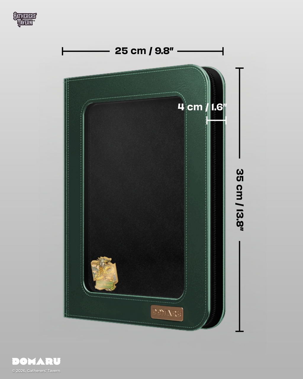 9-Pocket Sage Herald - DOMARU Deco Pin Binder Sacred Beasts