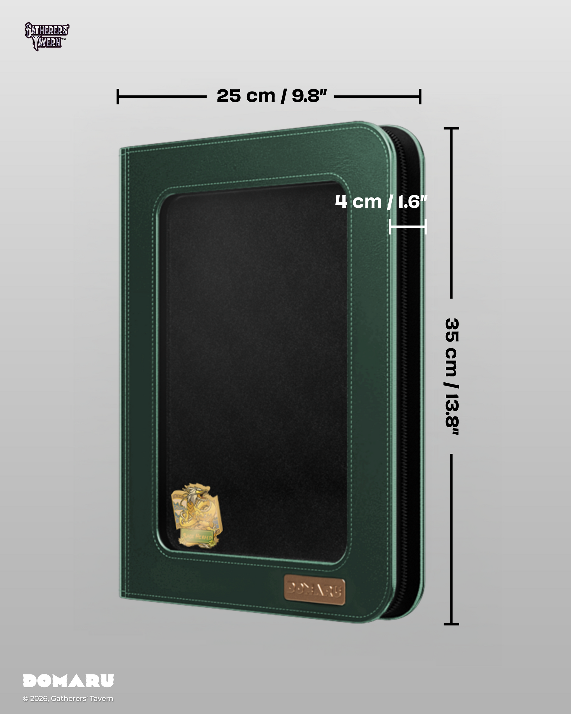 9-Pocket Sage Herald - DOMARU Deco Pin Binder Sacred Beasts