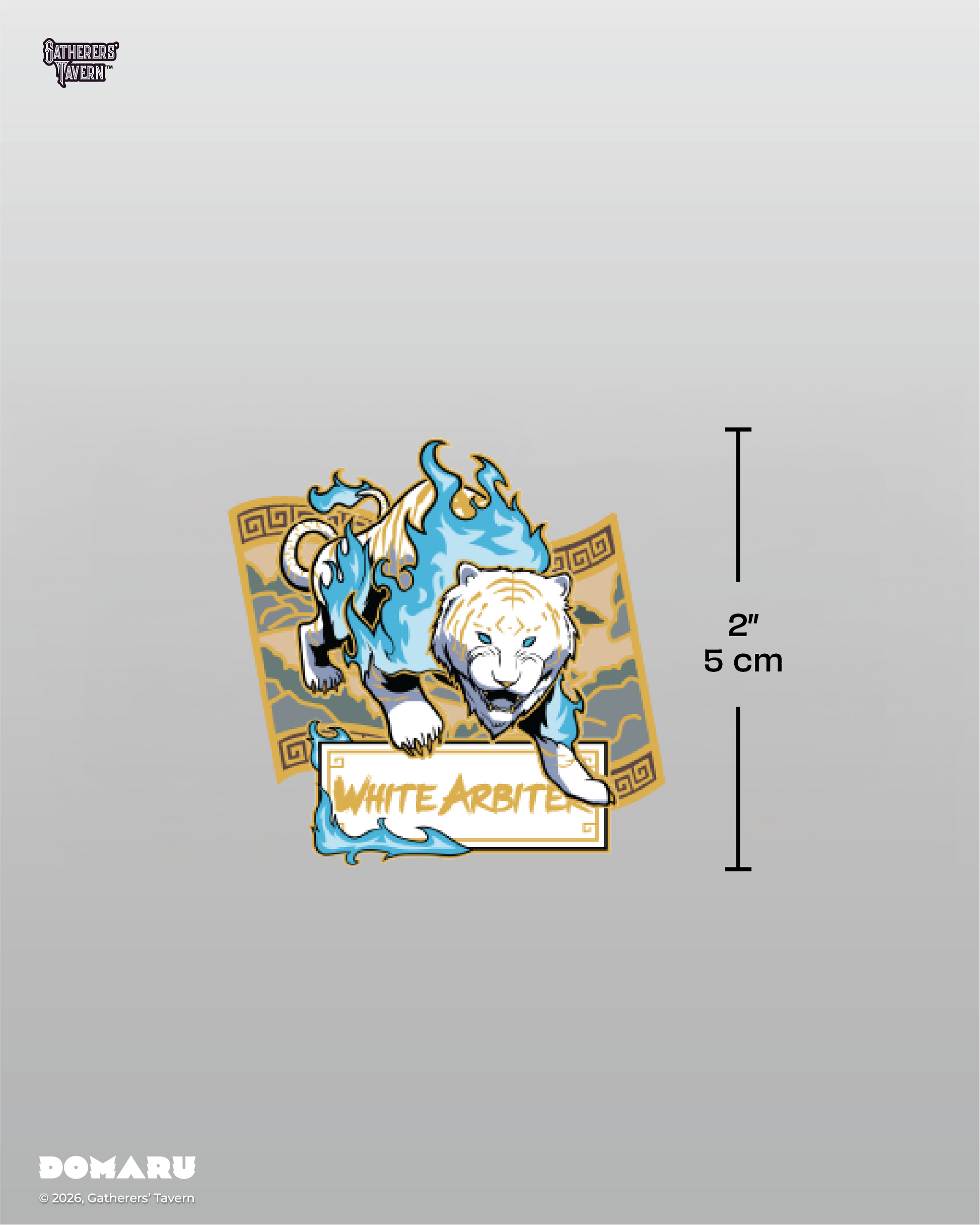 9-Pocket White Arbiter - DOMARU Deco Pin Binder Sacred Beasts