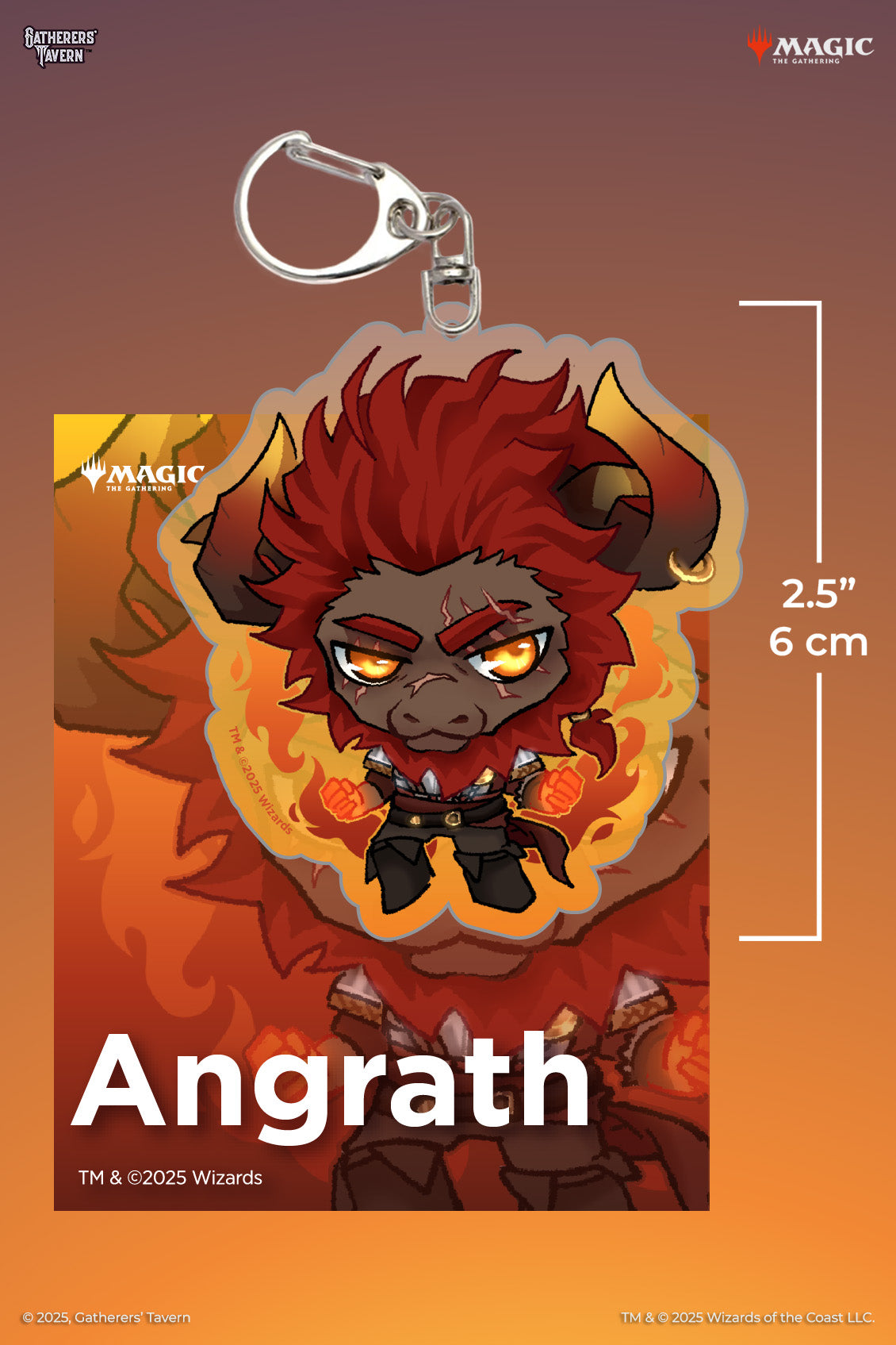 Planeswalkers Keychains
