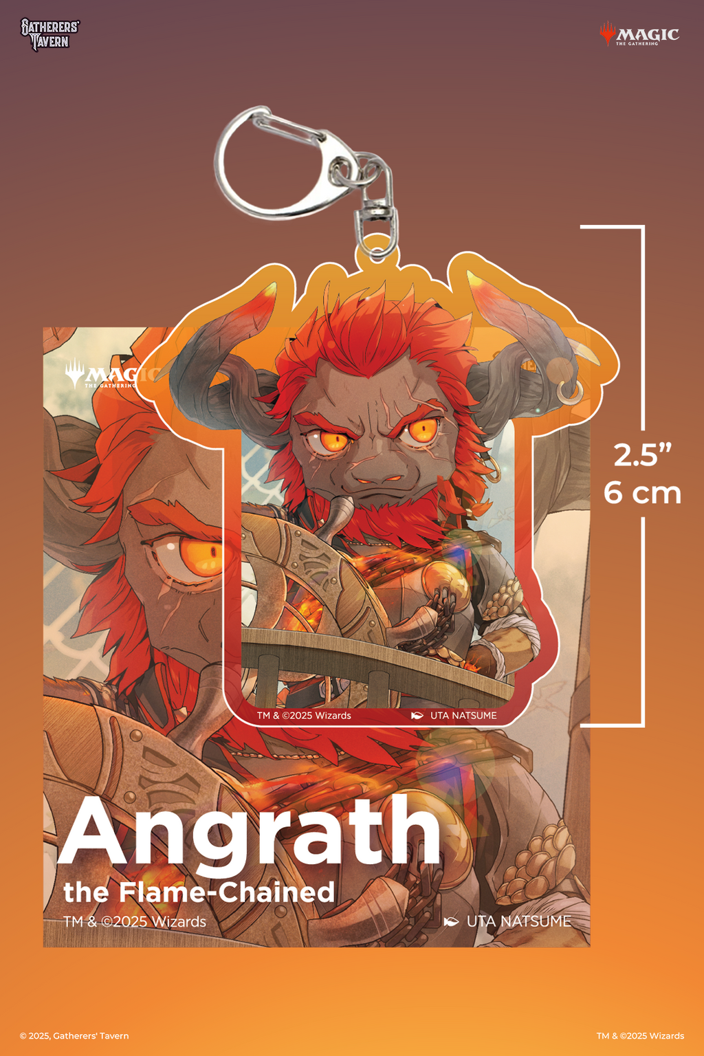 Angrath Li'l Walkers Keychain
