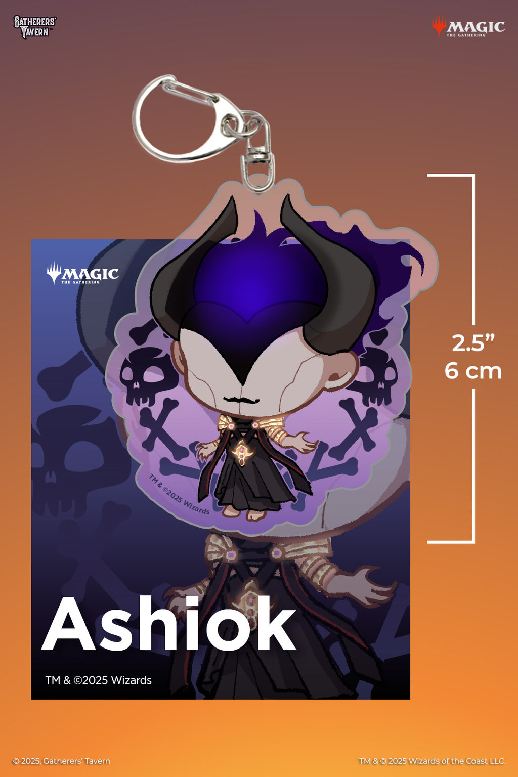 Ashiok Keychain