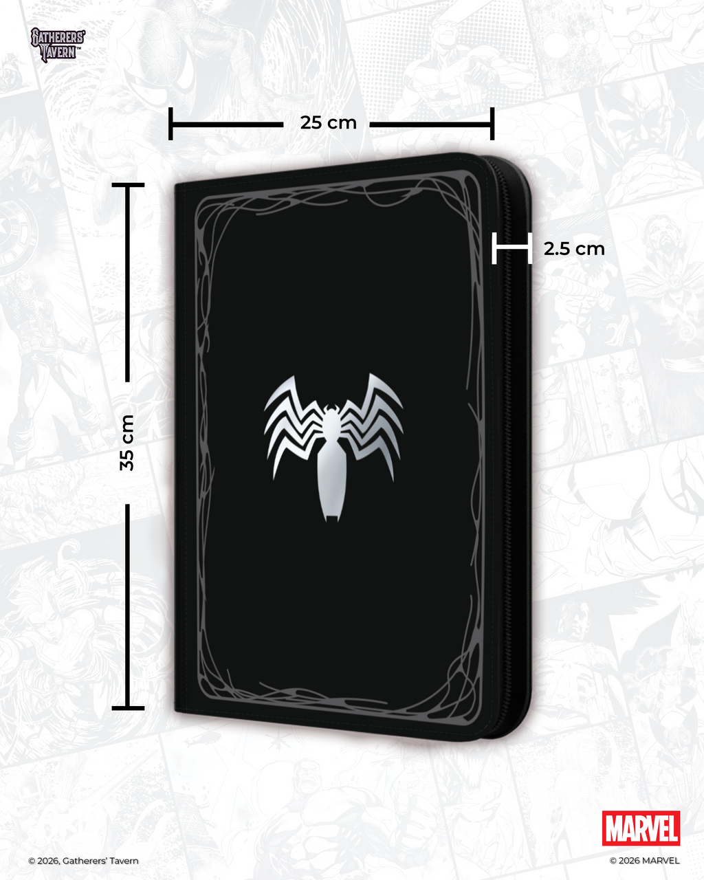 9-pocket Venom - Marvel DOMARU Binder