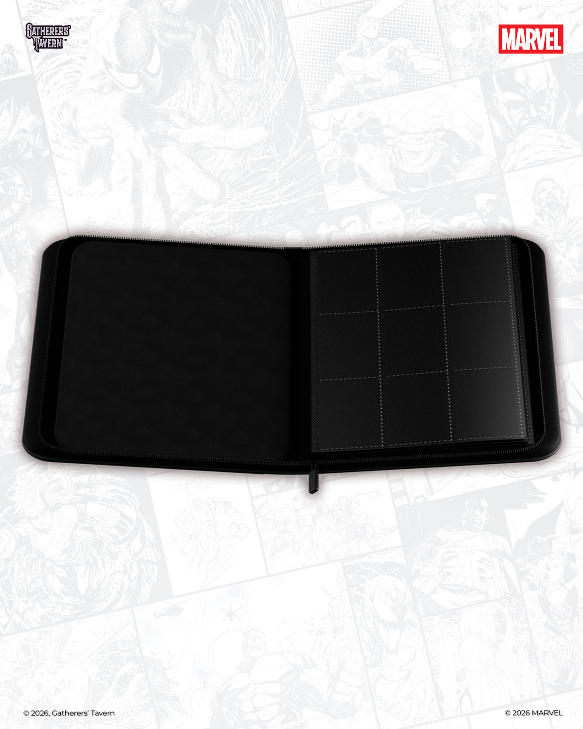 9-pocket Venom - Marvel DOMARU Binder – Gatherers' Tavern 9-pocket Venom - Marvel DOMARU Binder – Gatherers' Tavern