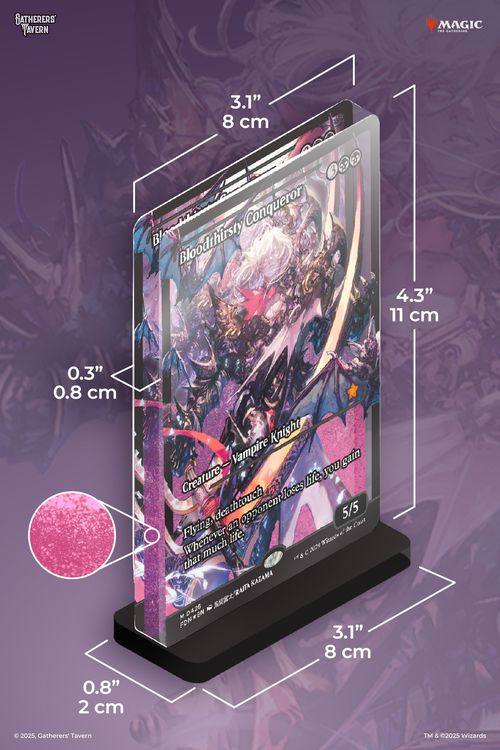 Bloodthirsty Conqueror Slab Standee