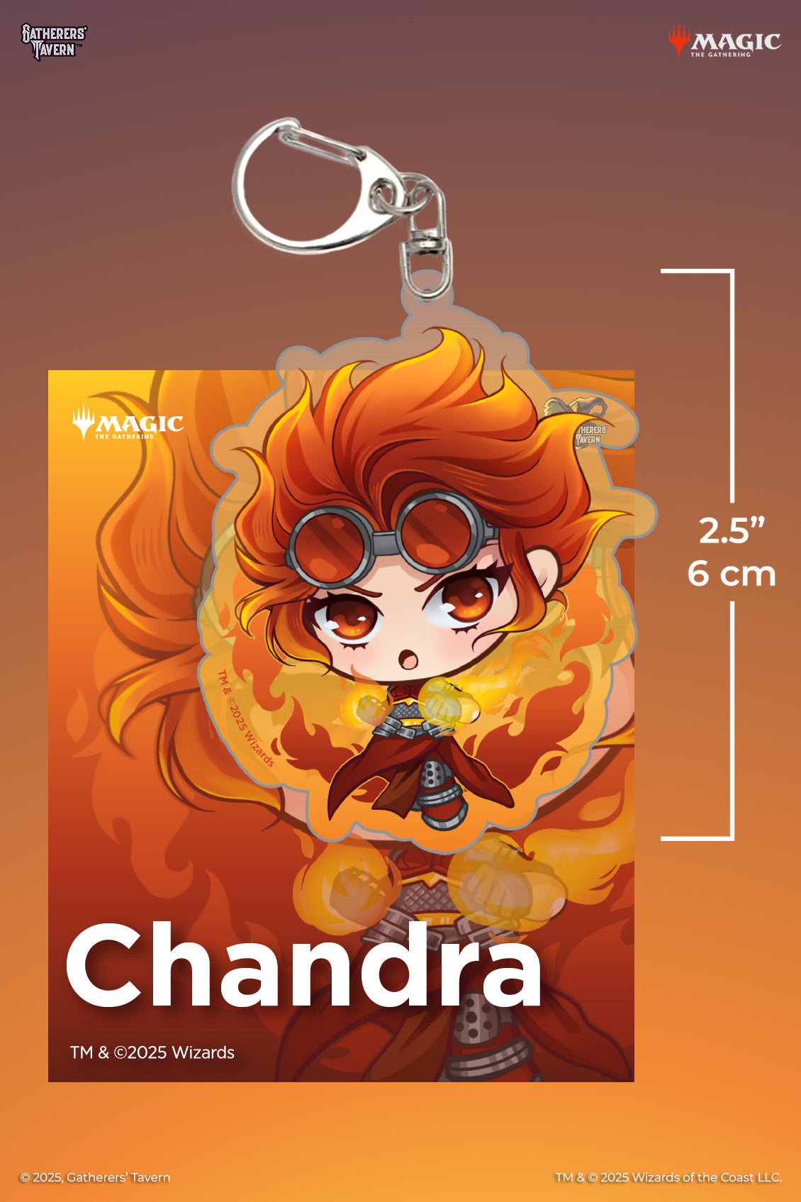 Planeswalkers Keychains