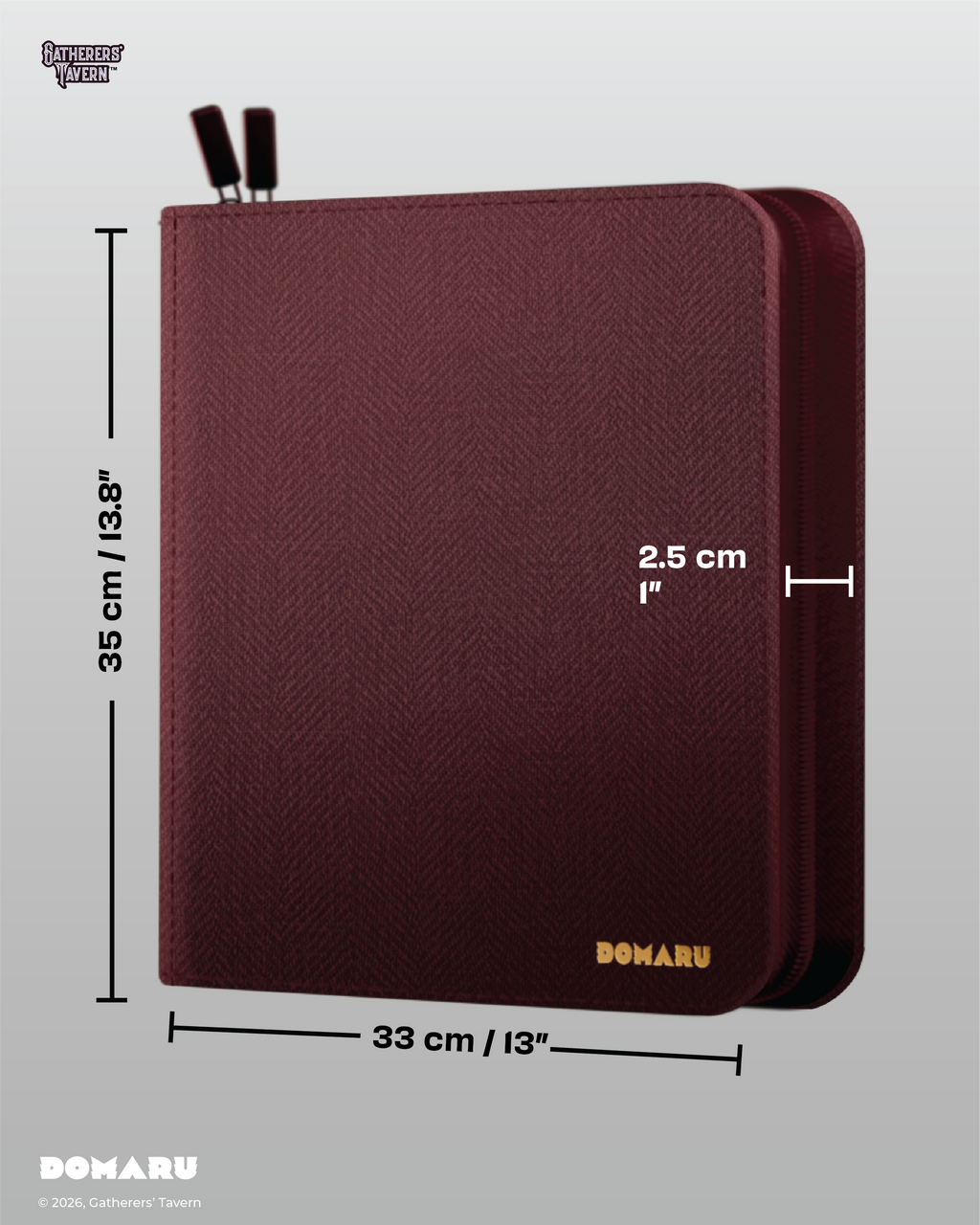 12-pocket DOMARU Binders
