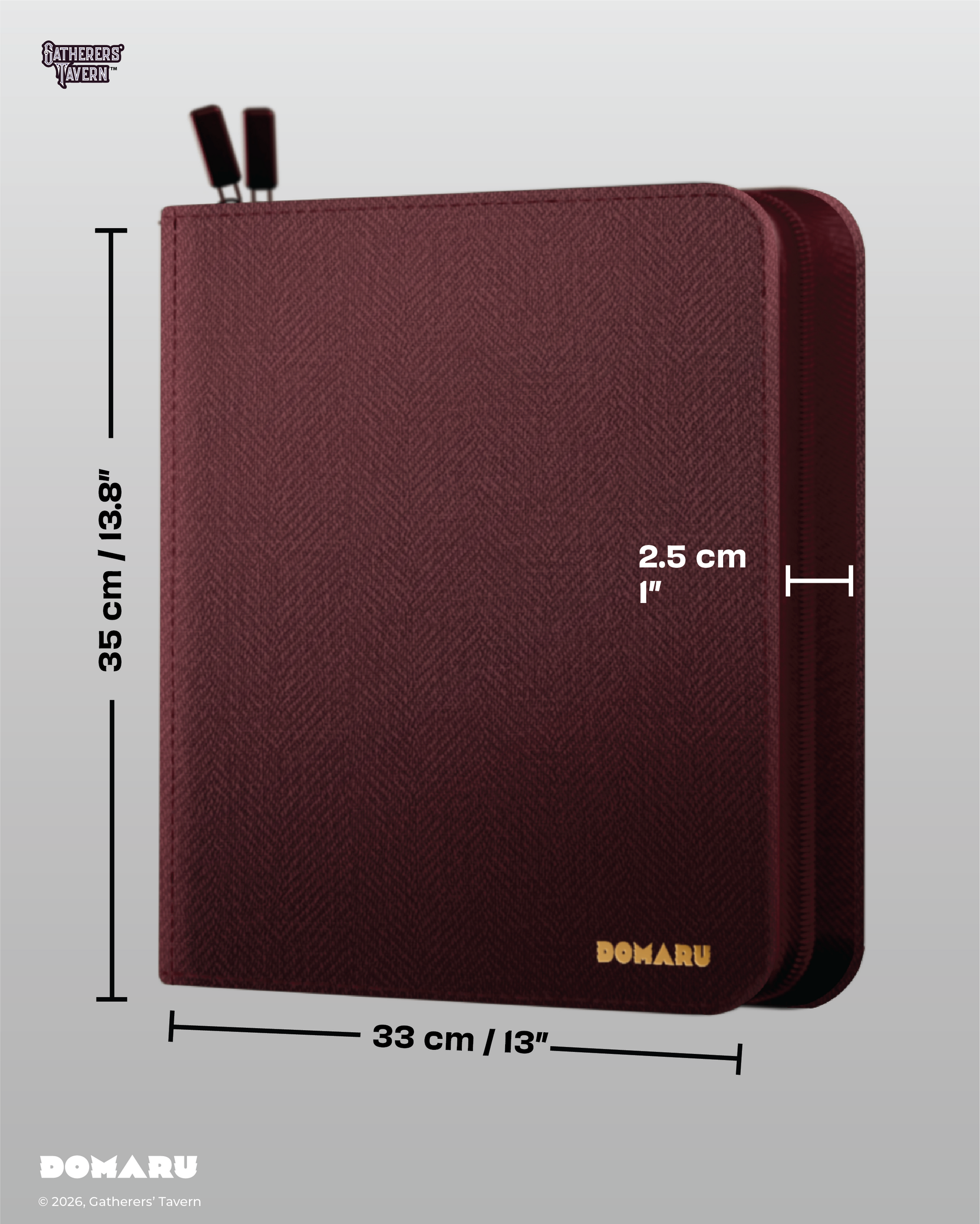 12-pocket DOMARU Binders