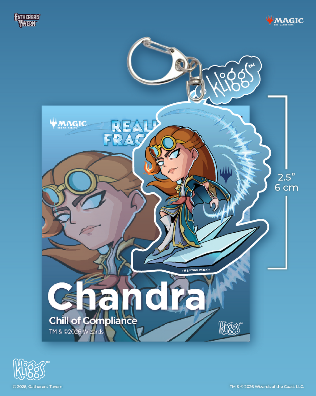 Chandra, Chill of Compliance Reality Fracture Kliggs Keychain