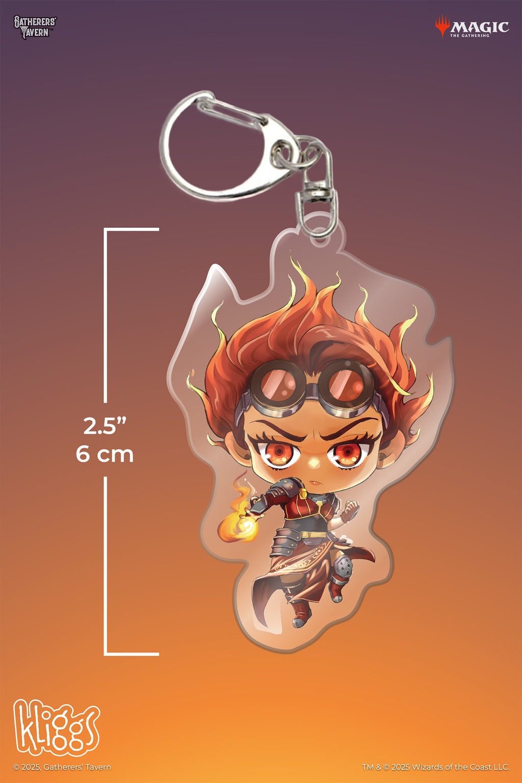 Chandra Nalaar Acrylic Keychain