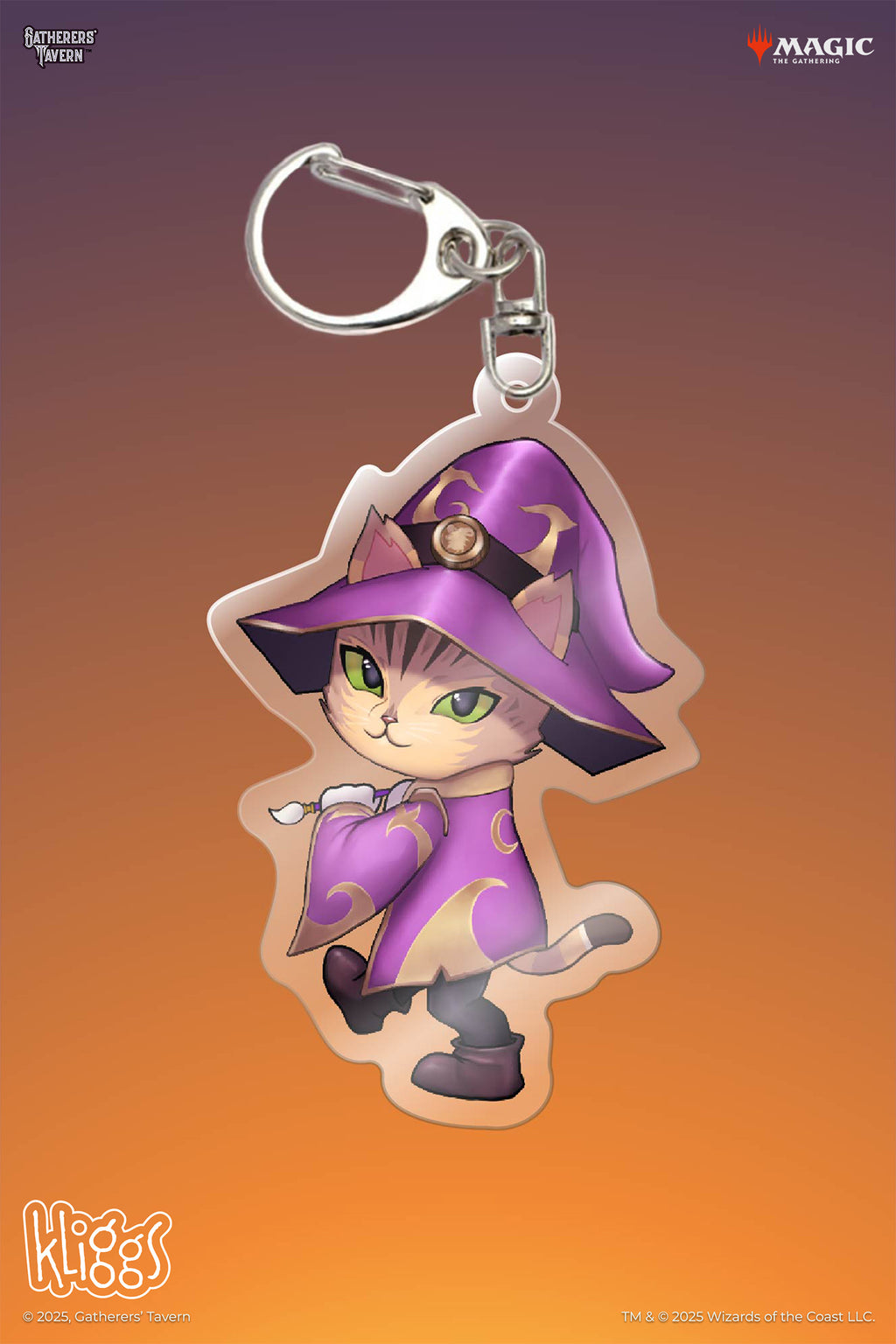Cinnamon Acrylic Keychain